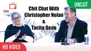 UNCUT  Christopher Nolan amp Tacita Dean  Full Press Conference  Discussion On Virtues Of Celluloid [upl. by Marybella]