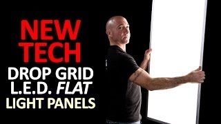 Drop Grid LED Flat Light Panels by uDecor [upl. by Aihseuqram]