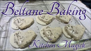 Vegan Lemon Lavender Shortbread Cookies to Celebrate Beltane ♡ Kitchen Magick for Beltane ♡ [upl. by Ontina]