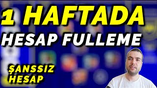 SON ZAMANLARIN EN KÖTÜ 1 HAFTADA HESAP FULLEMESİ😲 İYİ BAŞLAYAN HESAP KÖTÜ BİTİRDİ EFOOTBALL 2024 [upl. by Lad]