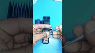 Panasonic trimmer blade fix Kaise Karega 🪛 please subscribe channel 🙏🧚‍♂️ shorts hairtrimmer [upl. by Cynera]