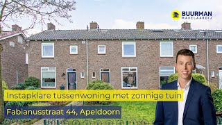 Fabianusstraat 44 Apeldoorn  Buurman Makelaardij Apeldoorn [upl. by Davin]