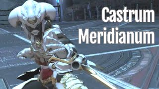 FFXIV Castrum Meridianum Level 50 Dungeon  Solo Bard  A Realm Reborn [upl. by Randee]