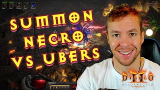 I FINALLY Slayed The UBERS With My Summon Necro Ladder Season 5 d2r [upl. by Agnizn]