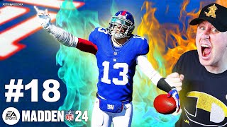 WE BROKE HISTORY IN THE BIGGEST GAME OF THE SEASON  Madden 24  Superstar 18 [upl. by Nilekcaj]