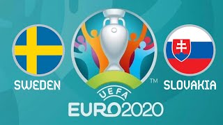 SWEDEN vs SLOVAKIA ᴴᴰ 18062021  UEFA EURO 2020  Matchday 2 Group E  PES 2021 🇸🇪 🏆 🇸🇰 [upl. by Jaynell]