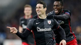 Olympique Marseille Vs Athletic Bilbao 01 Aritz Aduriz Goal 1822016 HD [upl. by Mcclees]