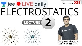 JEE Mains Electrostatics  Lecture 2  Class 12  Unacademy JEE  IIT JEE Physics  Jayant Nagda [upl. by Oiligriv]