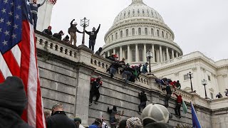 US Capitol mob appear to begin siege with little resistance from police [upl. by Nageam]