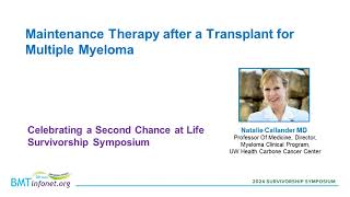 Maintenance Therapy after a Transplant for Multiple Myeloma [upl. by Dolley]