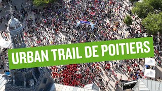 Ligne de départ de lUrban Trail de Poitiers 2024 [upl. by Grannias]