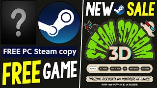 Get a FREE STEAM PC Game RIGHT NOW  HUGE NEW STEAM SALE [upl. by Alyakam]