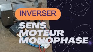 inversion sens moteur monophasé [upl. by Reinhardt]