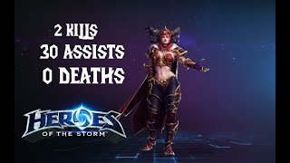 MY BEST Performance on HEROES OF THE STORM  ALEXSTRASZA 30 ASSISTS 0 DEATHS [upl. by Koy]