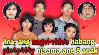 InaAng nagvivideo habang p1n4p4t4y Ng ama ang 5 anak  Tagalog True Crime Stories [upl. by Friedman]