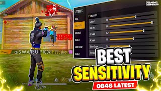 2024 BEST SENSITIVITY FOR HEADSHOT  GARENA FREE FIRE SECRET 200 SENSITIVITY SETTINGS [upl. by Bidle]