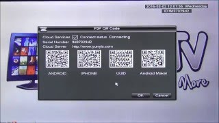 Using QR Codes to Configure NEye for P2P Remote Viewing of OAHD DVR [upl. by Eimyaj]