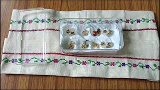 2024 Tamil REPURPOSE Chocolate box into an earring container [upl. by Dorrej]