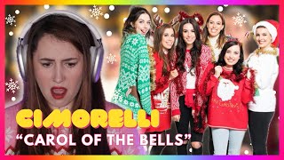 Cimorelli quotCarol of the Bellsquot  Mireia Estefano Reaction Video [upl. by Shell]