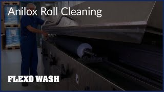 Anilox Roll Cleaning [upl. by Ettevroc]