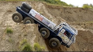 Extrem off road 8X8 TRUCK TATRA  Truck trial [upl. by Nilhtac946]