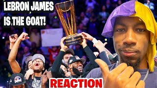 dMillionaire REACTS PACERS vs LAKERS  NBA INSEASON TOURNAMENT CHAMPIONSHIP  LeBron Tournament MVP [upl. by Nalloh]