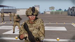 Arma 3 5 RIFLES Coy Training 180720 [upl. by Eneles]