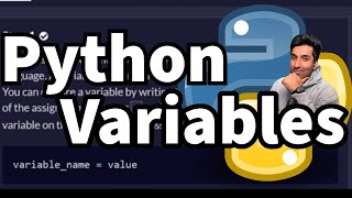 Variables in Python [upl. by Roosnam233]