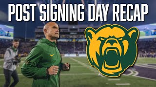 Grayson Grundhoefer Baylor Takes a Small Class As Focus on the Transfer Portal Grows  BU Football [upl. by Ilaw]