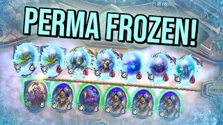 WORSE FREEZE MAGE Permafrost Turtle Mage  Scholomance  Hearthstone [upl. by Idna]