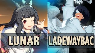 GBVSR🔥Lunar Cagliostro Vs Ladewaybac 2B🔥 High Level Gameplay [upl. by Harriott]