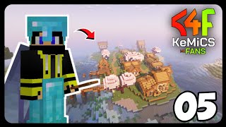 K4F S6 EP 05  CUSTOM VILLAGE WORK COMPLETED   MINECRAFT MALAYALAM [upl. by Hanzelin]