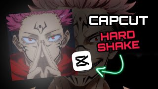 Anime Hard Shake  Capcut Mobile Editing  FG Tutorials [upl. by Imef]