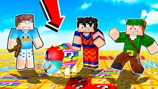 FAMÍLIA ARQUEIRA NO MUNDO FEITO DE LUCKY BLOCKS NO MINECRAFT SPIRAL RAINBOW ASTRAL [upl. by Delmore]