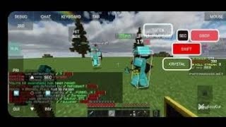 pvp montage axe pvp on mobile🥶🥵 minecraft pojavlauncher montage [upl. by Lesley967]