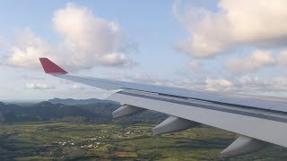 Landing in Mauritius on 7 August 2024 MK238 diverted back to Mauritius [upl. by Yliab]