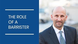 The Role of a UK Barrister [upl. by Brewer]