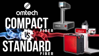 OMTECH 60w Compact MOPA Fiber Laser vs OMTECH 60w Standard MOPA  Pro’s amp Con’s [upl. by Mallis]