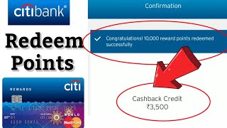 How to Redeem Citi Bank Rewards points to Cash  Citibank Rewards Points Miles and Cashback [upl. by Jerrilyn]