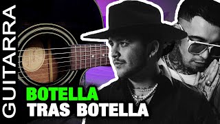 Botella Tras Botella  TUTORIAL GUITARRA  Gera MX Christian Nodal  Versión Completa  ACORDES [upl. by Nalced87]