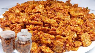 EKONOMIS PRAKTISINI RESEP TEMPE KERING PEDAS MANIS RENYAH COCOK UNTUK STOCK LAUK MAKAN NASI [upl. by Yltneb]