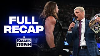 Full SmackDown highlights June 14 2024 [upl. by Neeluqcaj578]