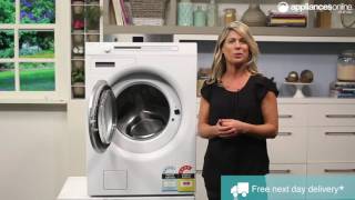 Asko W6864 8kg Front Load Washing Machine Overview  Appliances Online [upl. by Hazrit635]