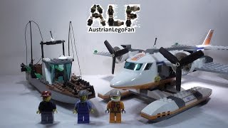 Lego City 60015 Coast Guard Plane  Flugzeug der Küstenwache  Lego Speed Build Review [upl. by Alag]