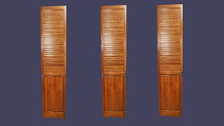 Puerta tipo rejilla decorativa🚪 paso por paso 📐 [upl. by Shanney]