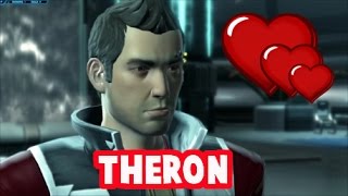 SWTOR Forged Alliances Theron Shan Romance Lightside Smuggler [upl. by Aria]