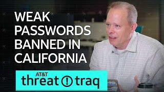 101118 Weak Passwords Banned in California  ATampT ThreatTraq [upl. by Kelcey]