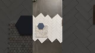 Perfect for herringbone backsplash interiordecor tiles interiordesign tiledesign hometiles [upl. by Allehcim650]