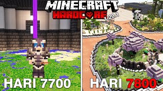 Bertahan Hidup 7800 Hari di Minecraft Hardcore 1201 [upl. by Flannery]