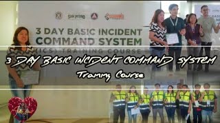 3 DAY BASIC INCIDENT COMMAND SYSTEM TRAINING COURSE trainings challenge helpingincident [upl. by Campy]